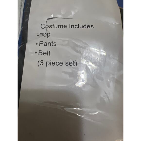 Boy’s Free Beauty Handsome Prince 3 Piece Set Costume New Size M (6-7) - Picture 6 of 7